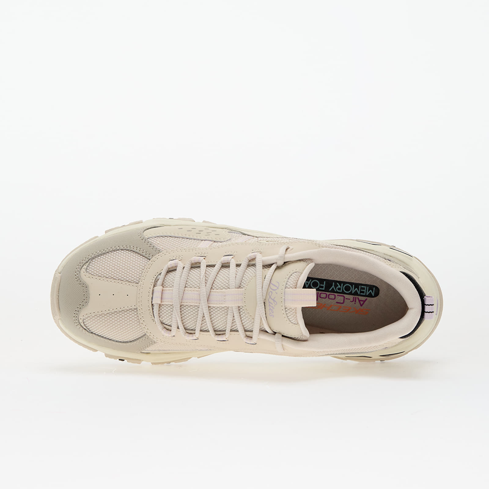 Sneakers und Schuhe für Frauen Skechers D'Lites Hiker Night/ Metalic