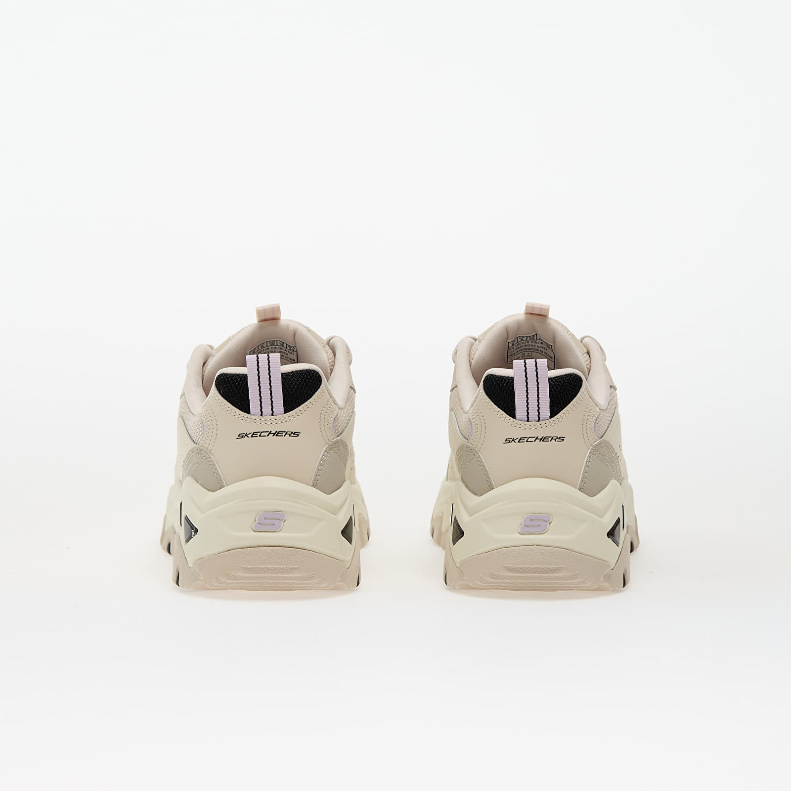 Sneakers und Schuhe für Frauen Skechers D'Lites Hiker Night/ Metalic