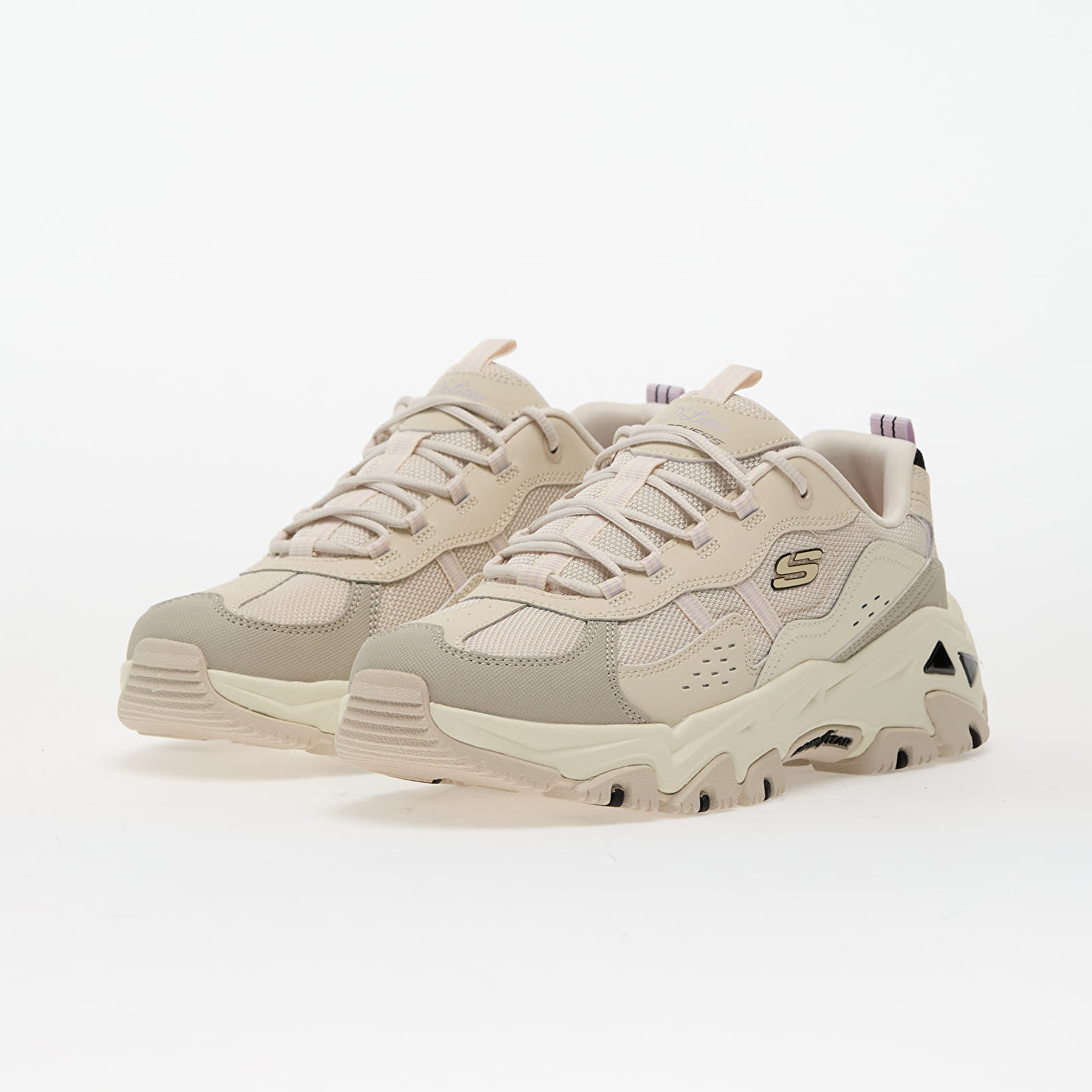 Sneakers und Schuhe für Frauen Skechers D'Lites Hiker Night/ Metalic