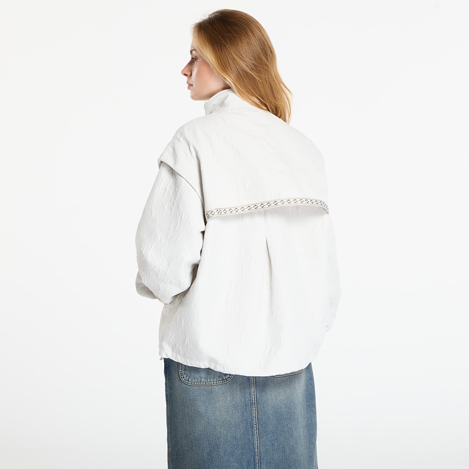 Naiste jakid Nike Naomi Osaka Oversized Jacket Light Bone/ Phantom