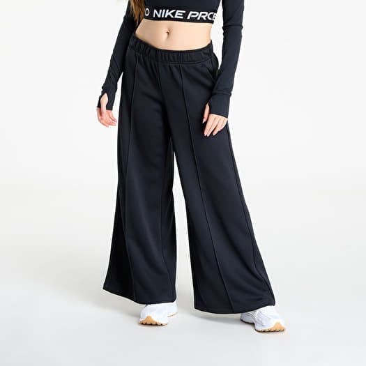 Sweatpants Nike Sportswear Women's Mid-Rise Wide-Leg Track Pants Black/ Black/ Sail