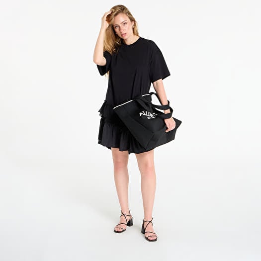 AllSaints Feyre Relaxed Fit Mini Dress Black | Queens