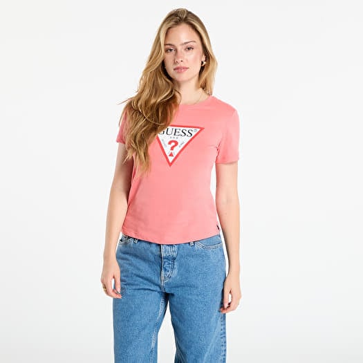 GUESS Ss Cn Original Tee Pink