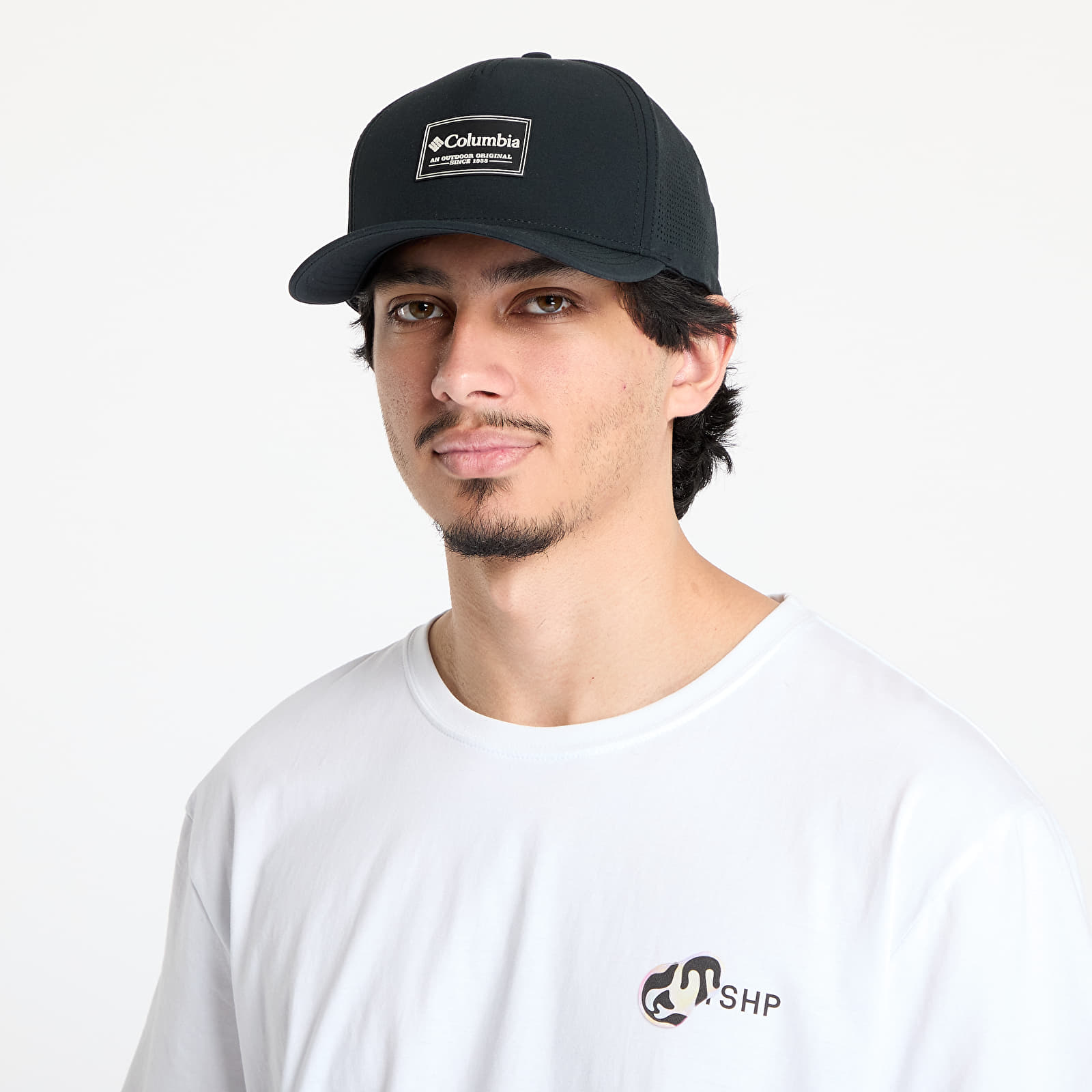 Bonés Columbia Mountaincap™ 3D Stretch Snapback Black/ Outdoor Original