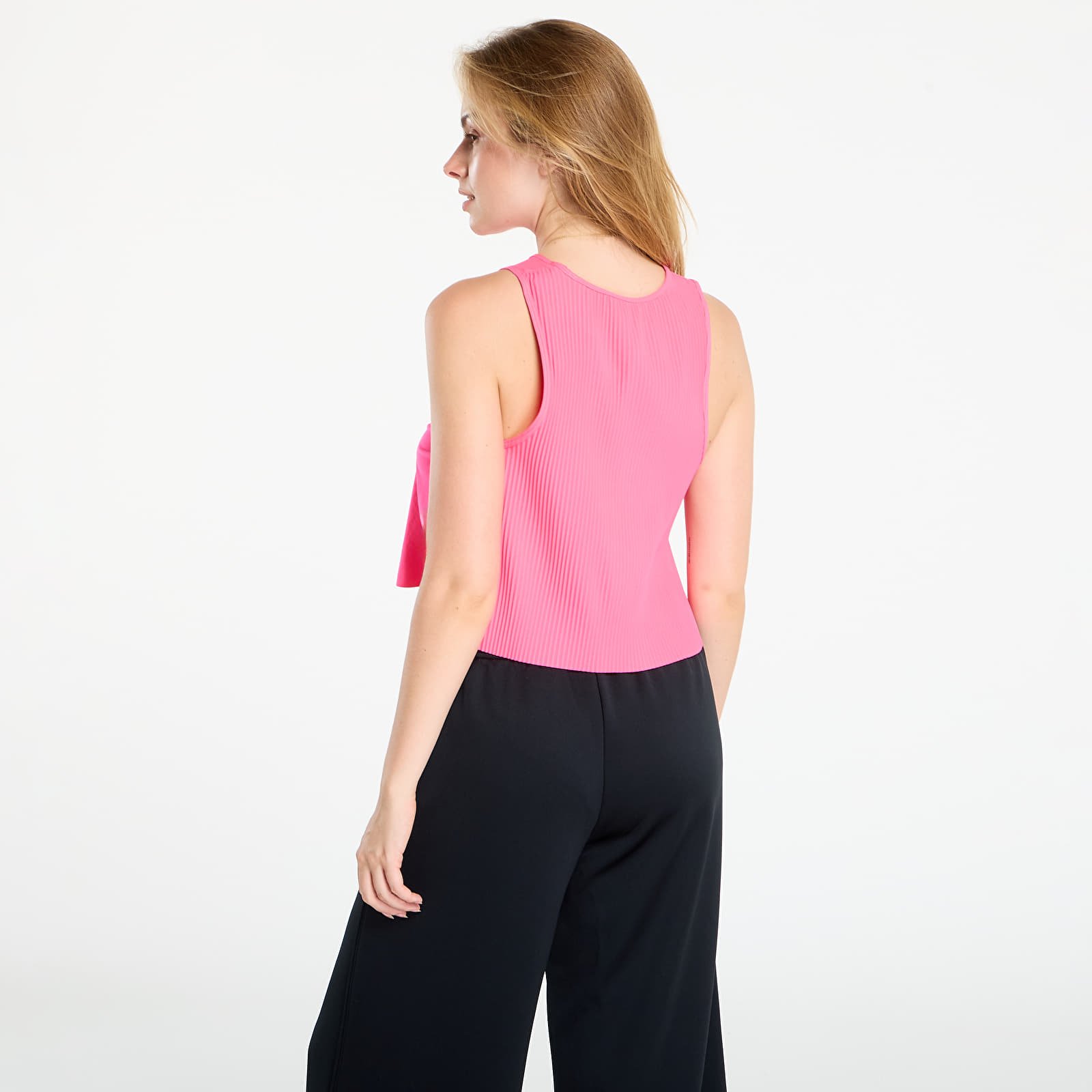 Tanktops fĂĽr Frauen Nike AeroSwift Women's Dri-FIT ADV Cropped Running Tank Top Hyper Pink/ Black