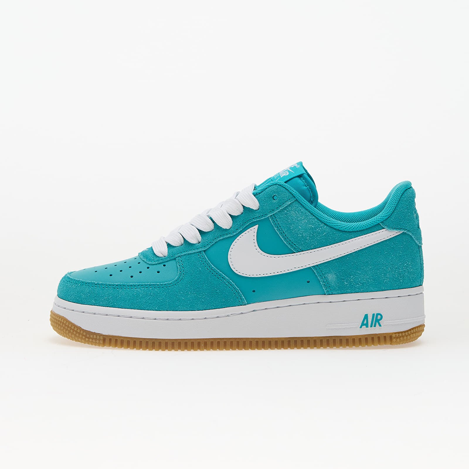 Men's sneakers and shoes Nike Air Force 1 '07 Lv8 Dusty Cactus/ White-Gum Lt Brown