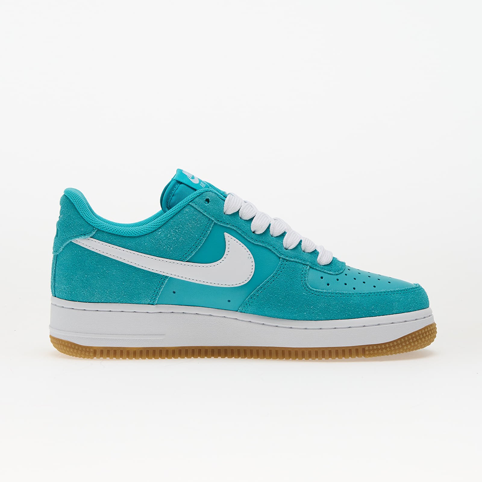 Men's sneakers and shoes Nike Air Force 1 '07 Lv8 Dusty Cactus/ White-Gum Lt Brown
