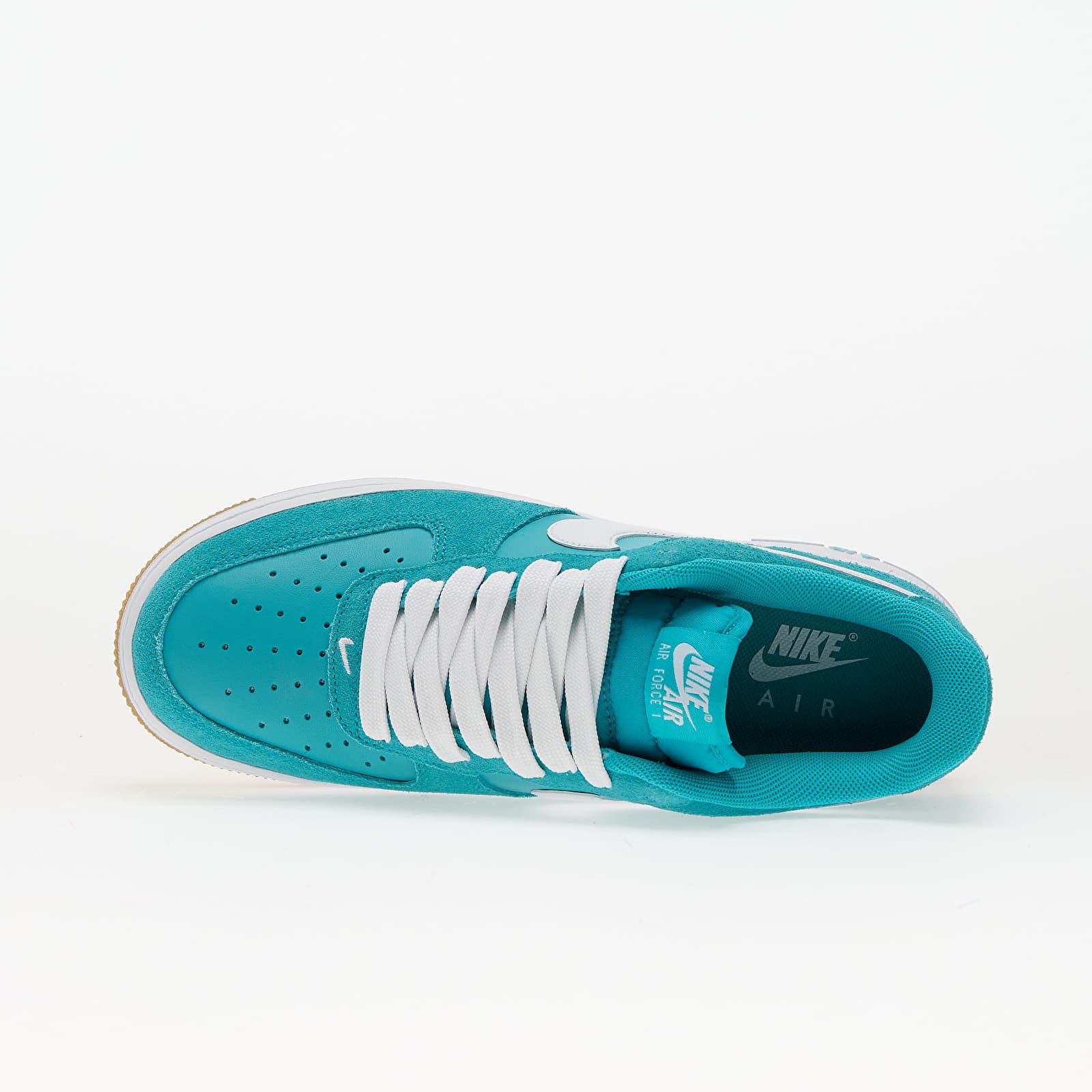 Men's sneakers and shoes Nike Air Force 1 '07 Lv8 Dusty Cactus/ White-Gum Lt Brown