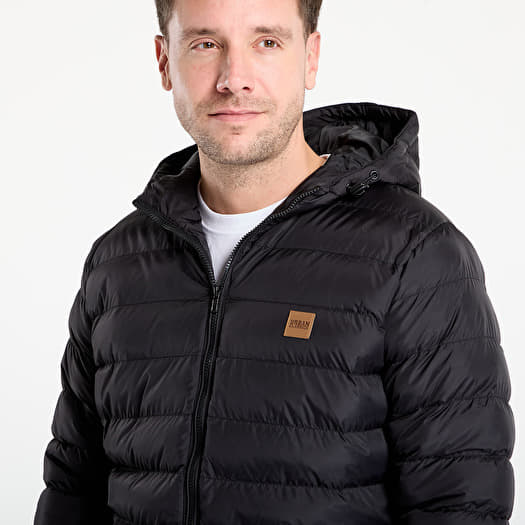 Urban Classics CRINKLE - Giacca sportiva - black/white/nero