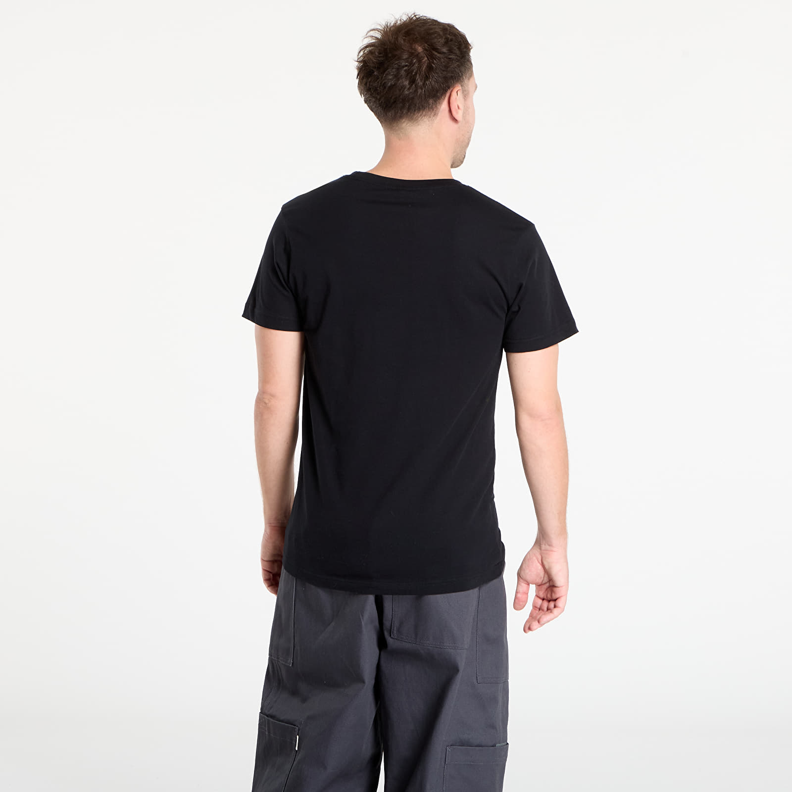 T-shirts Urban Classics God Given Pizza Tee Black