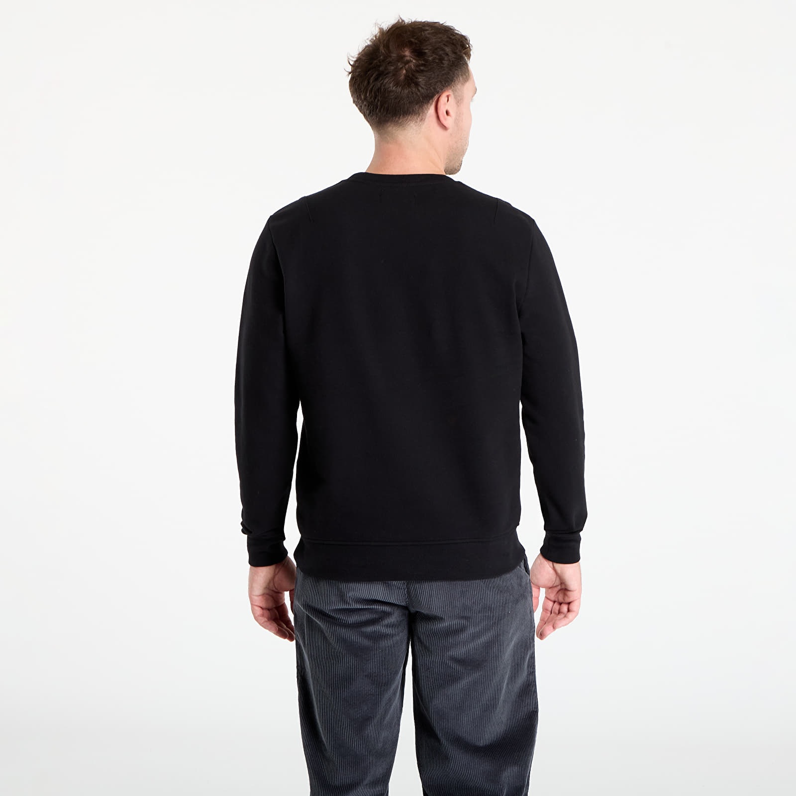 Sweatshirts AllSaints Raven Crew Neck Ramskull Sweatshirt Black