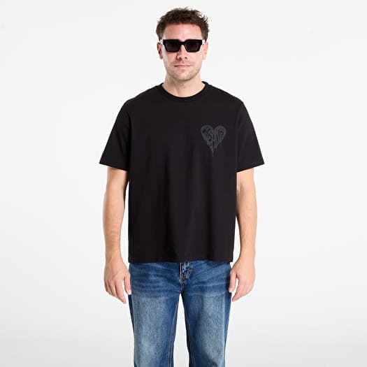 T-shirt AllSaints Poster Graphic Boyfriend T-Shirt Black