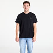 FRED PERRY Crew Neck T-Shirt Black