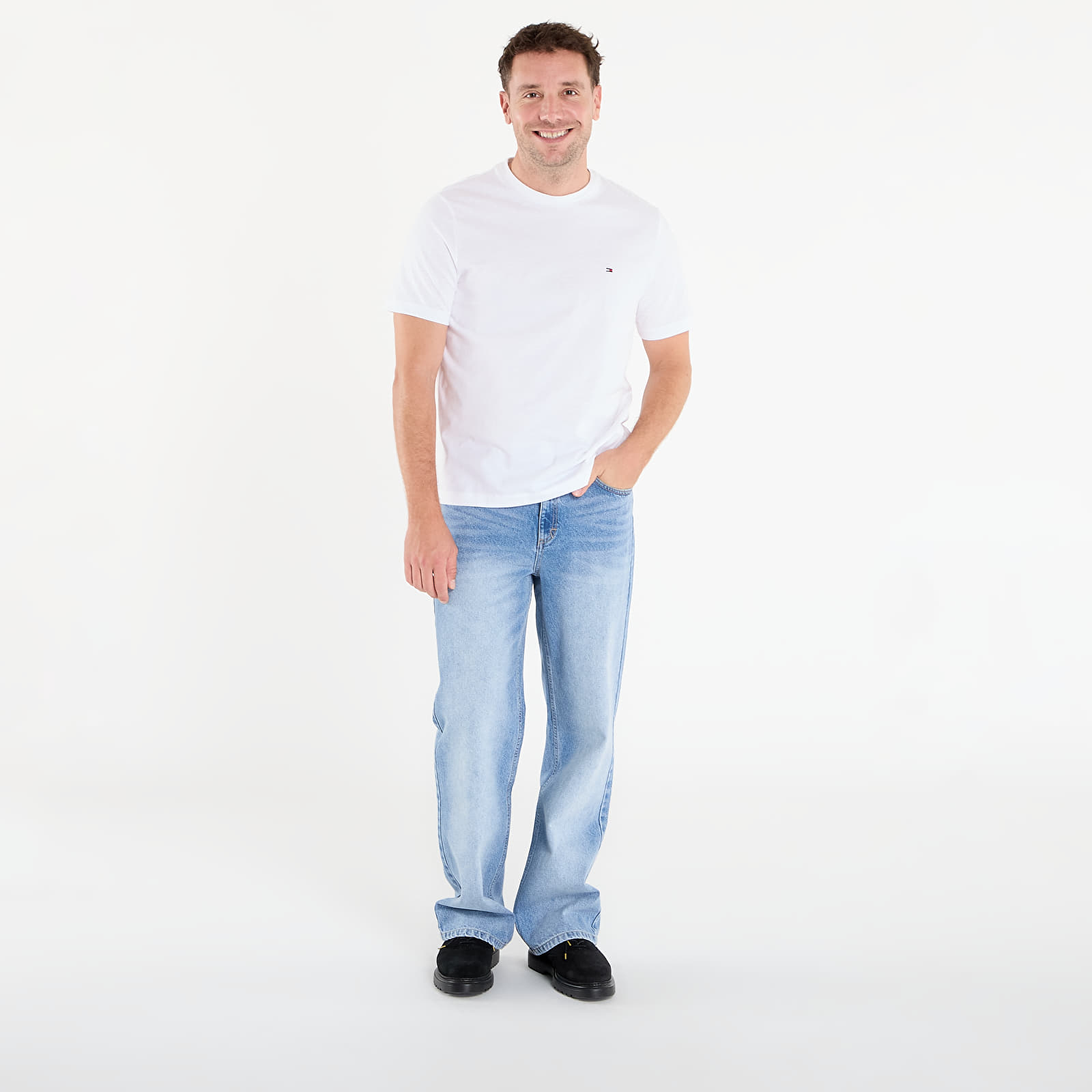 T-Shirts Tommy Hilfiger Essential Reg Fit Solid Tee White