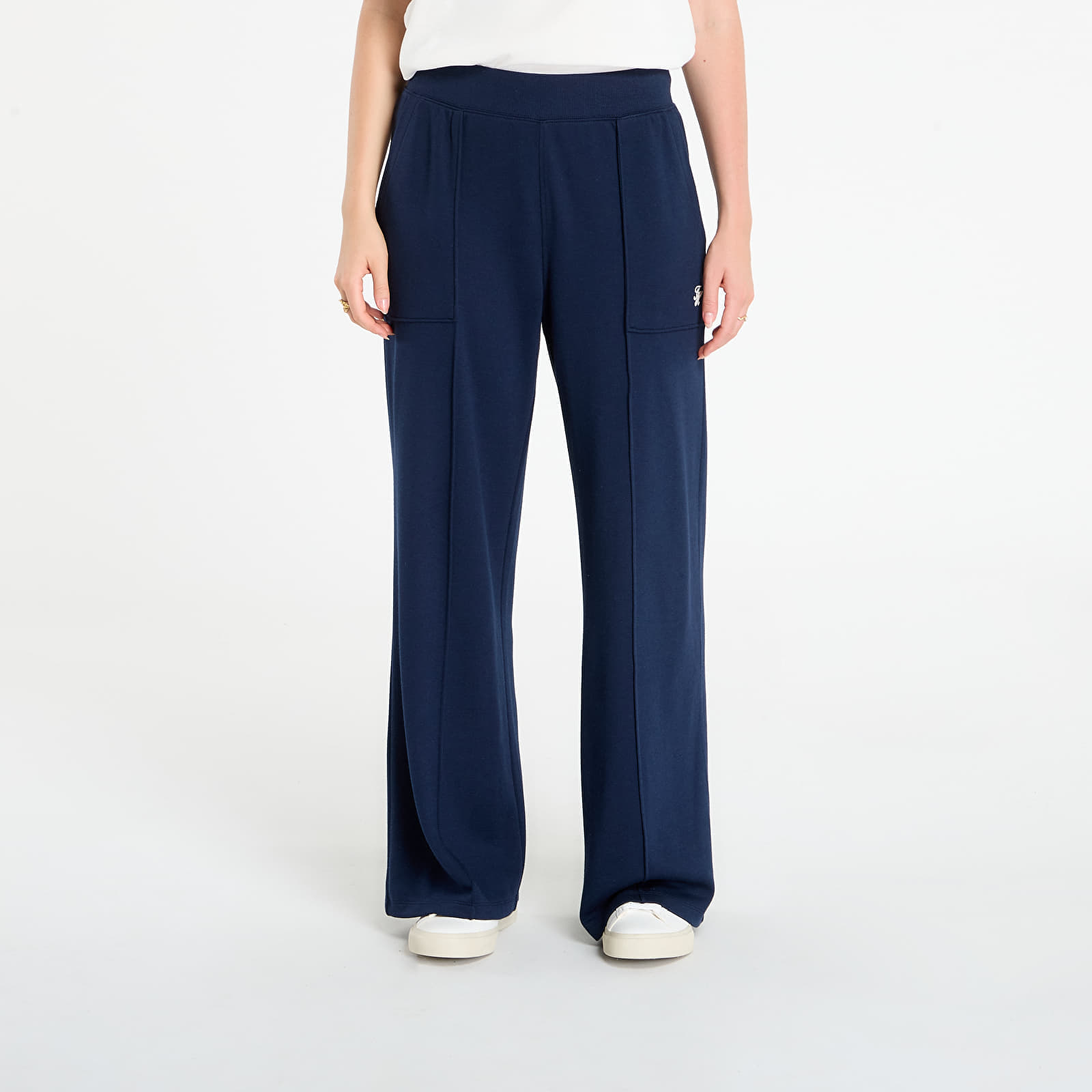 Sweatpants Tommy Hilfiger Th Script Straing Pique Pant Navy XS