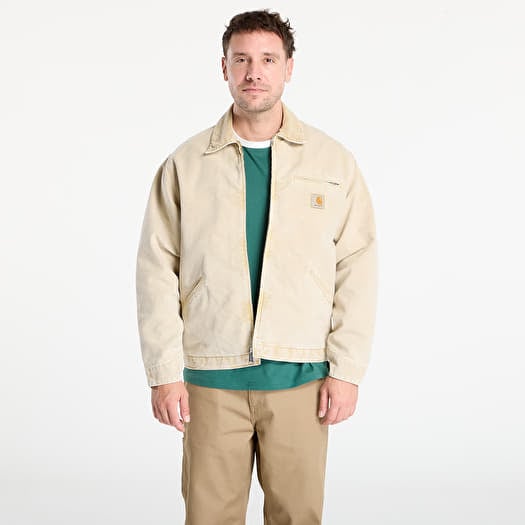 Carhartt WIP OG Detroit Jacket Dusty H Brown/ Dusty H Brown Chalk Wash