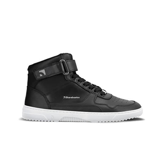 Barebarics Zing High Top Black & White Leather