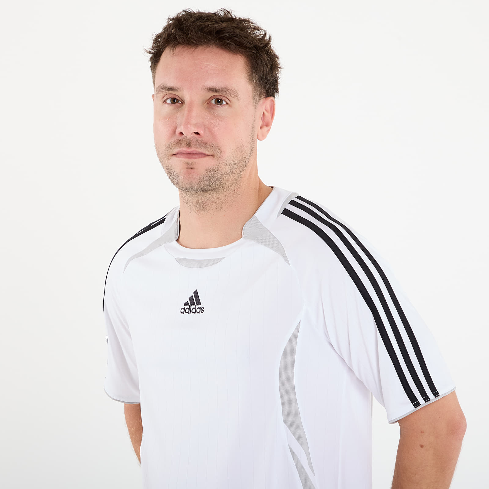 Men's T-shirts adidas Teamgeist Tee White/ Black