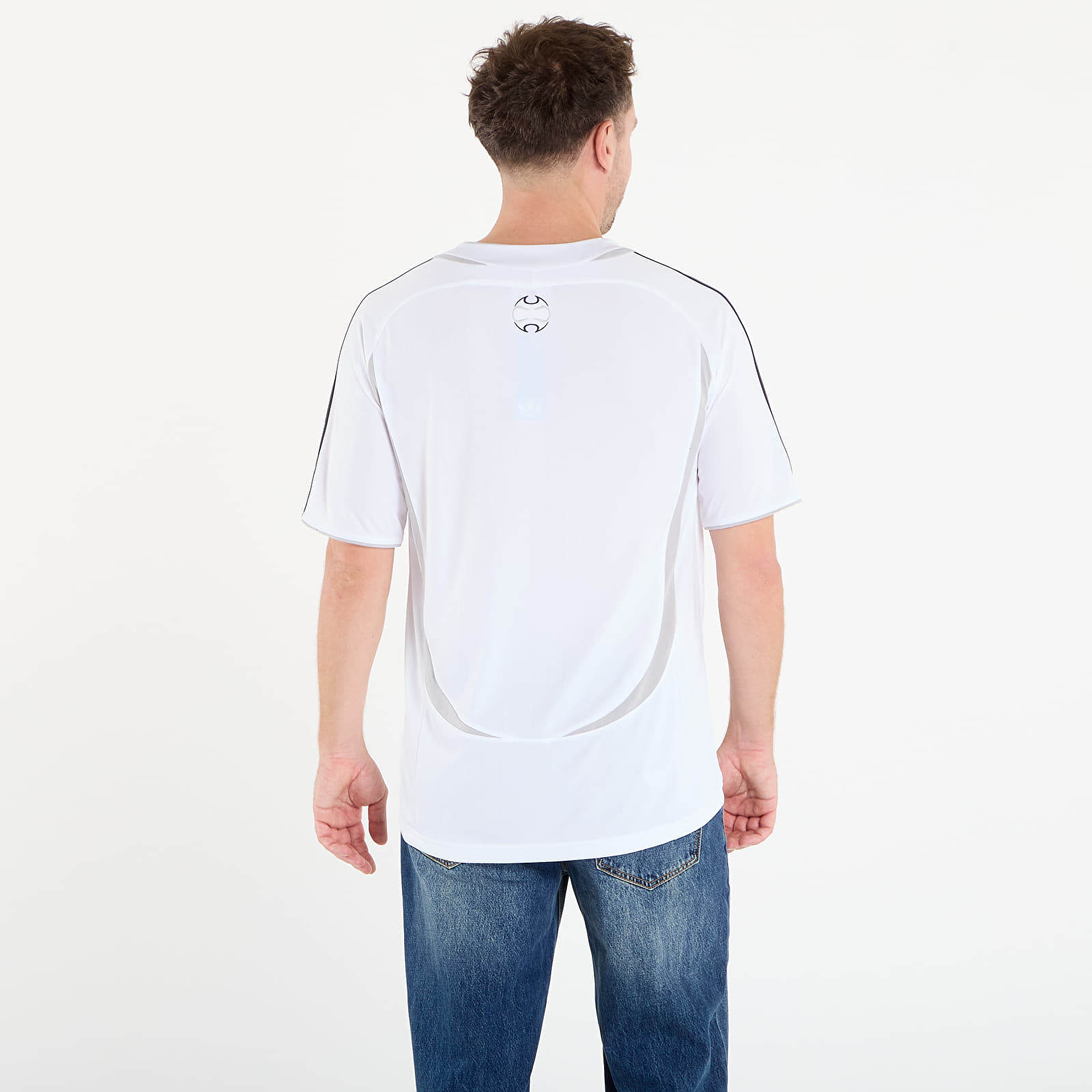 Men's T-shirts adidas Teamgeist Tee White/ Black