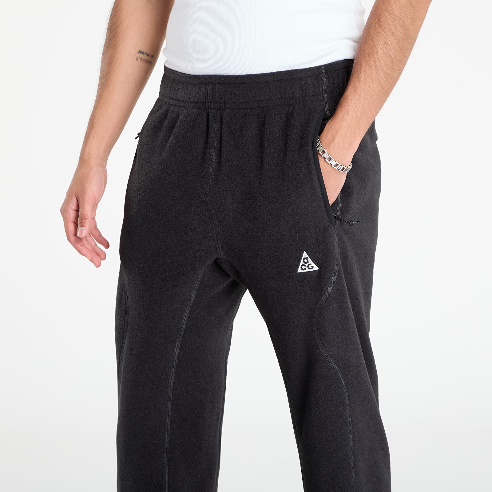 Men's sweatpants Nike ACG "Wolf Tree" Men's Pants Black/ Anthracite/ Summit White