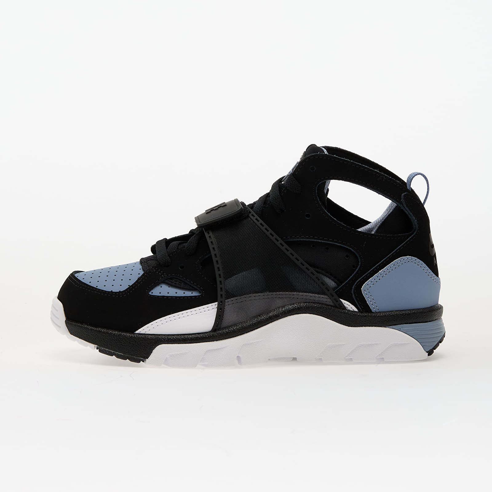 Men's sneakers and shoes Nike Air Trainer Huarache Black/ Cool Blue-White