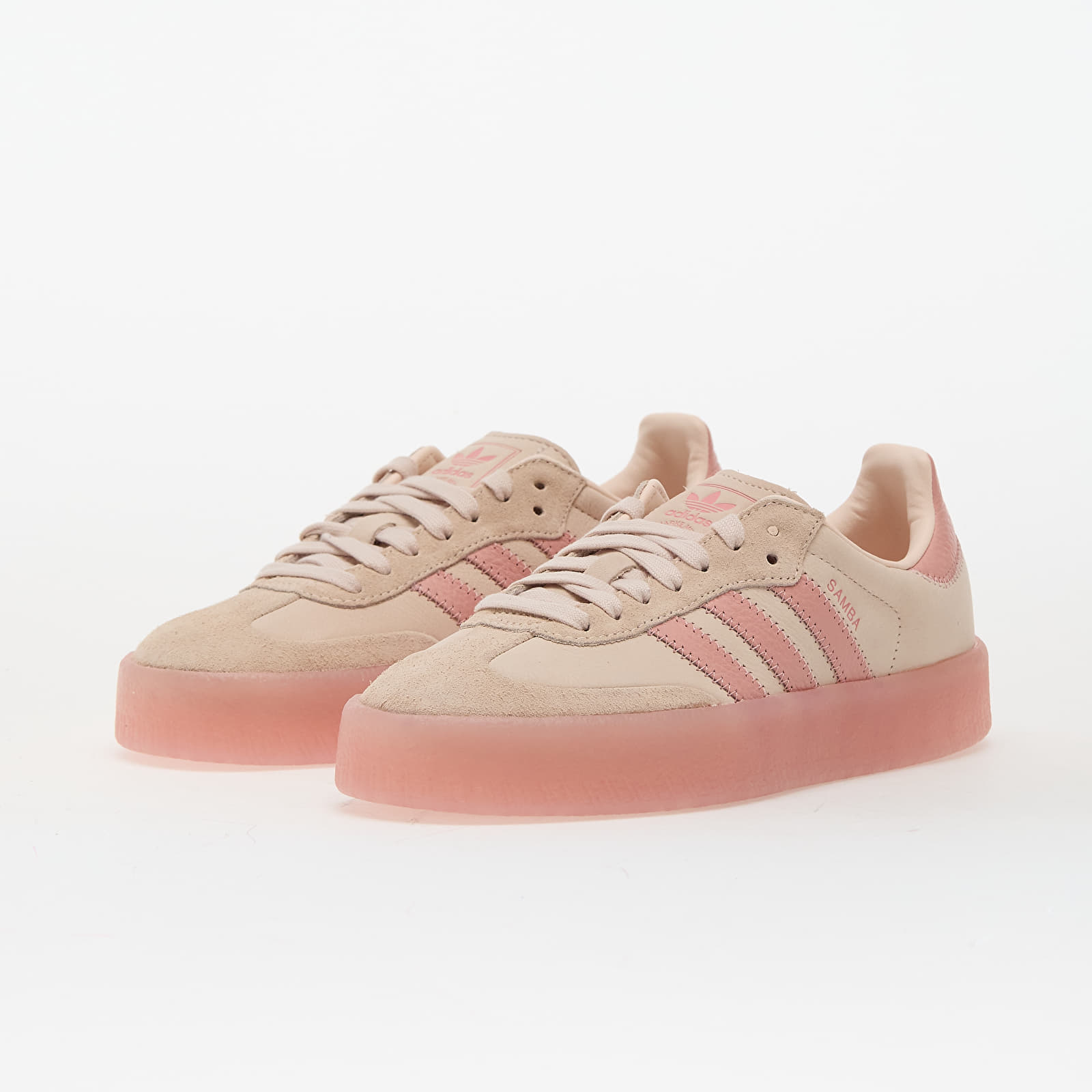 Sneakers und Schuhe für Frauen adidas Sambae W Wonder Aqua/ Wonder Mauve/ Wonder Mauve