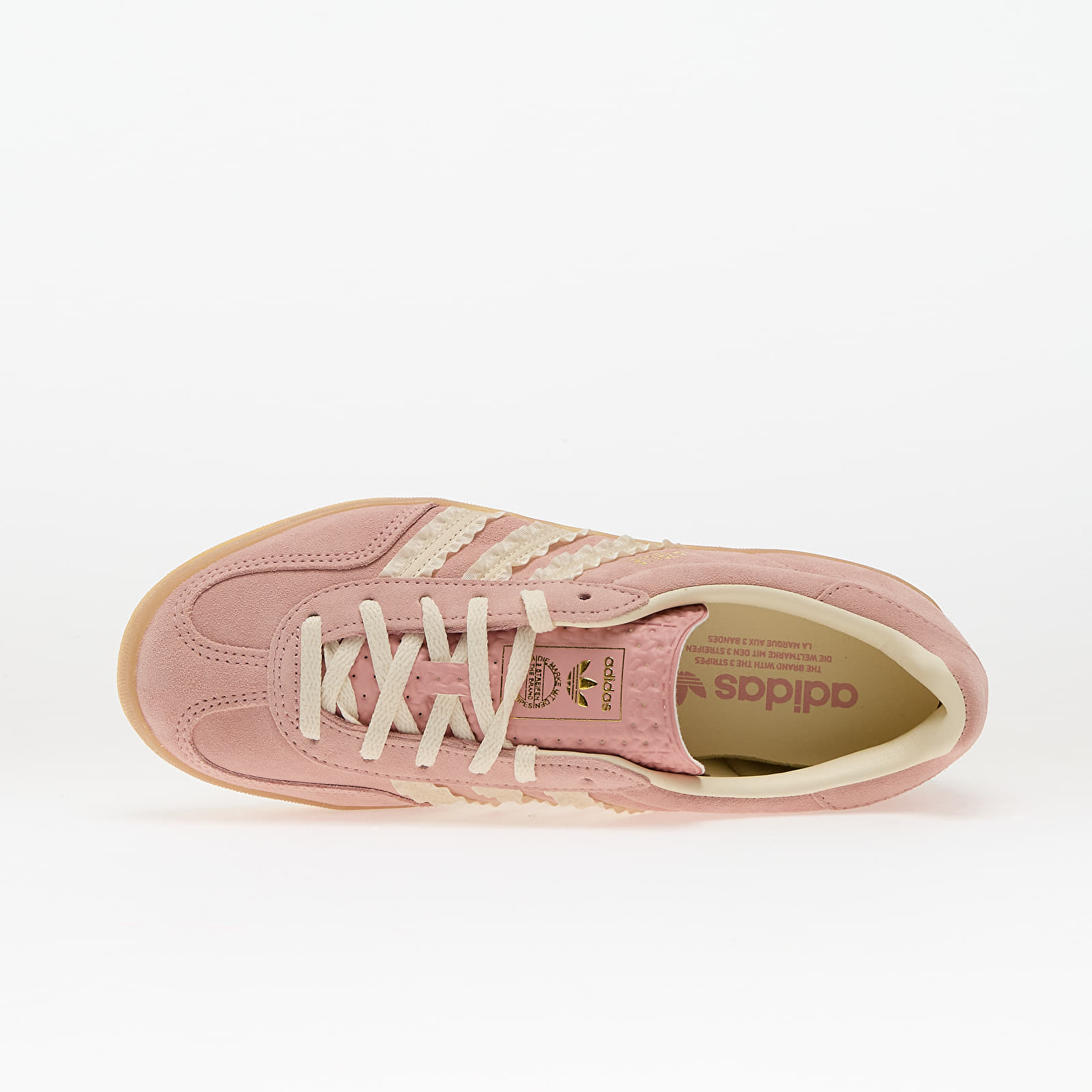 Ténis e sapatos de senhora adidas Gazelle Indoor W Wonder Mauve/ Crew White/ Gum