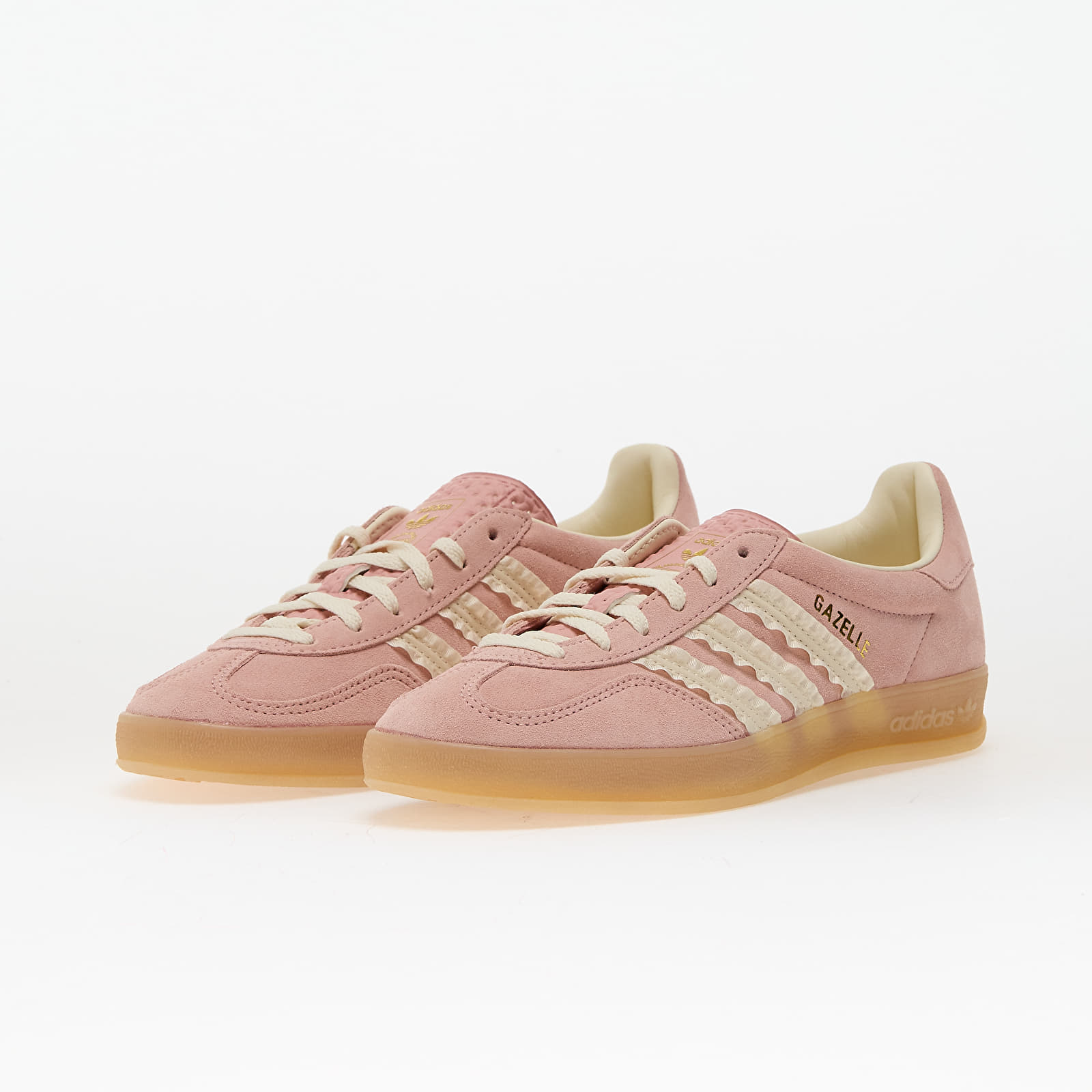 Ténis e sapatos de senhora adidas Gazelle Indoor W Wonder Mauve/ Crew White/ Gum