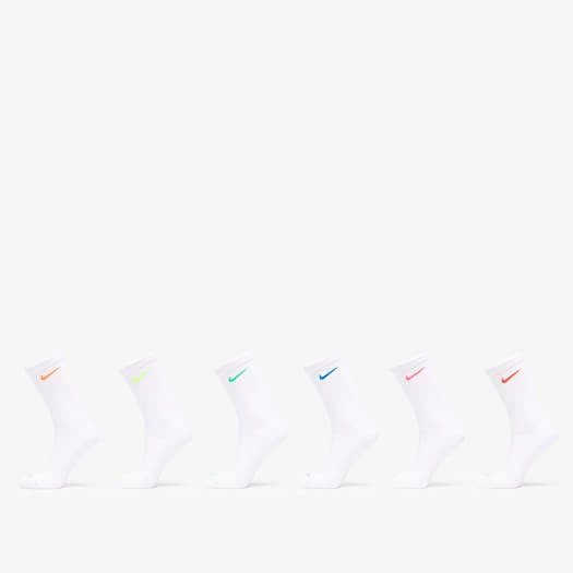Nike Dri-FIT Everyday Plus Cushioned Training Crew Socks 6-Pack Multi-Color