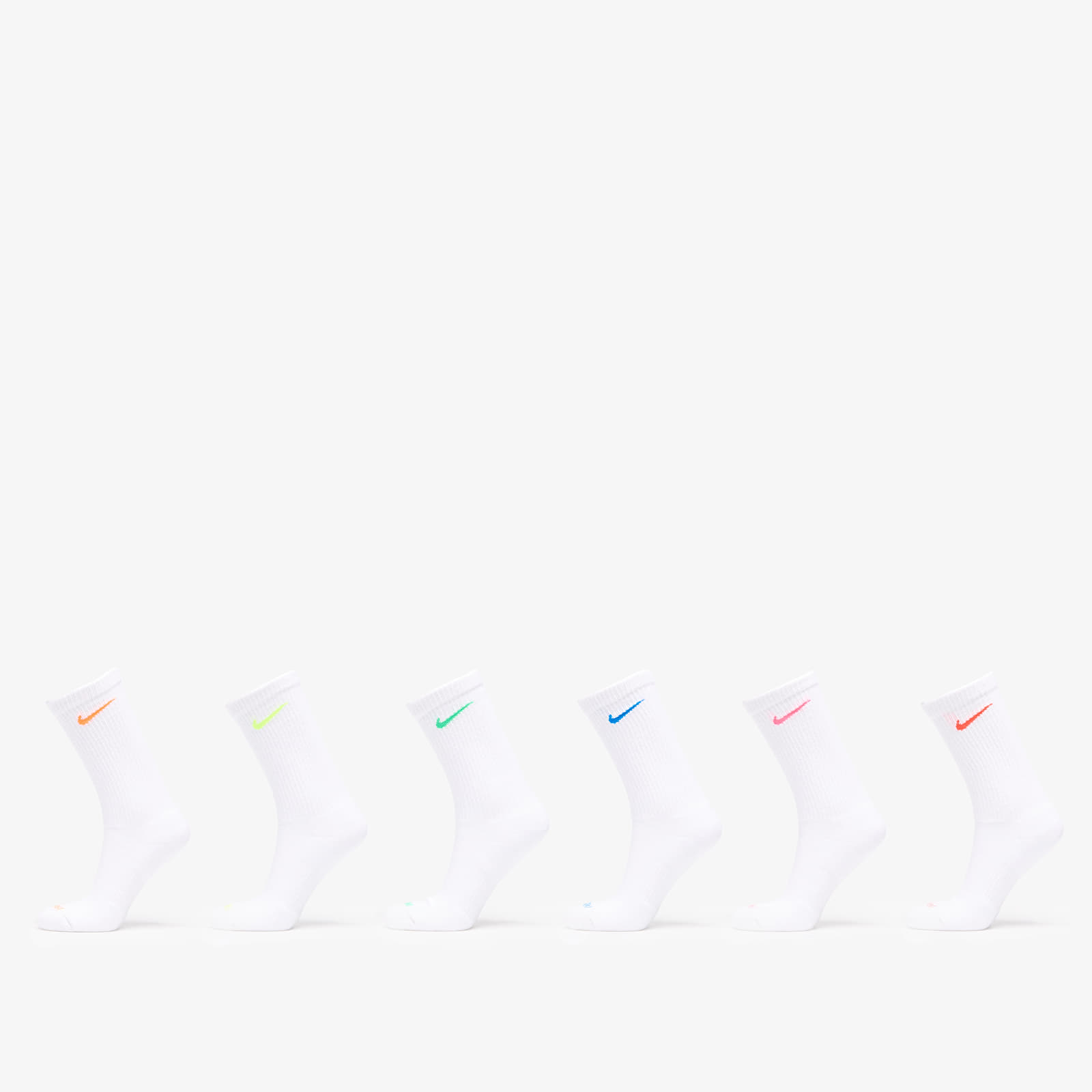 Socken für Männer Nike Dri-FIT Everyday Plus Cushioned Training Crew Socks 6-Pack Multi-Color