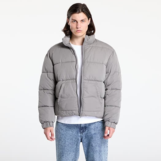 Urban Classics Cropped Puffer Jacket Grey