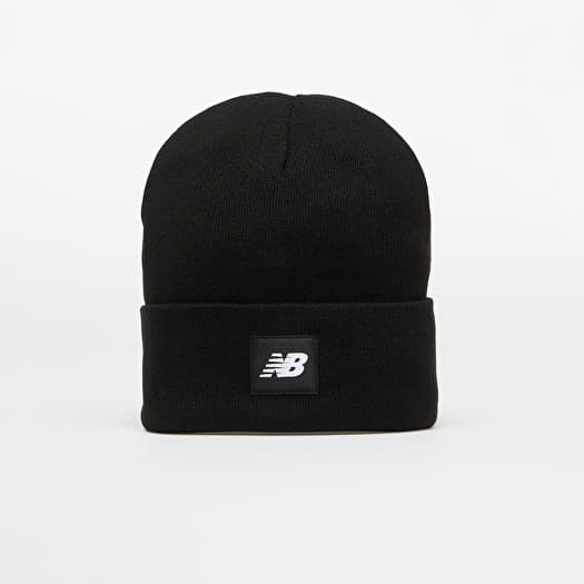 Mütze New Balance Cuffed Flying New Balance Logo Beanie Black