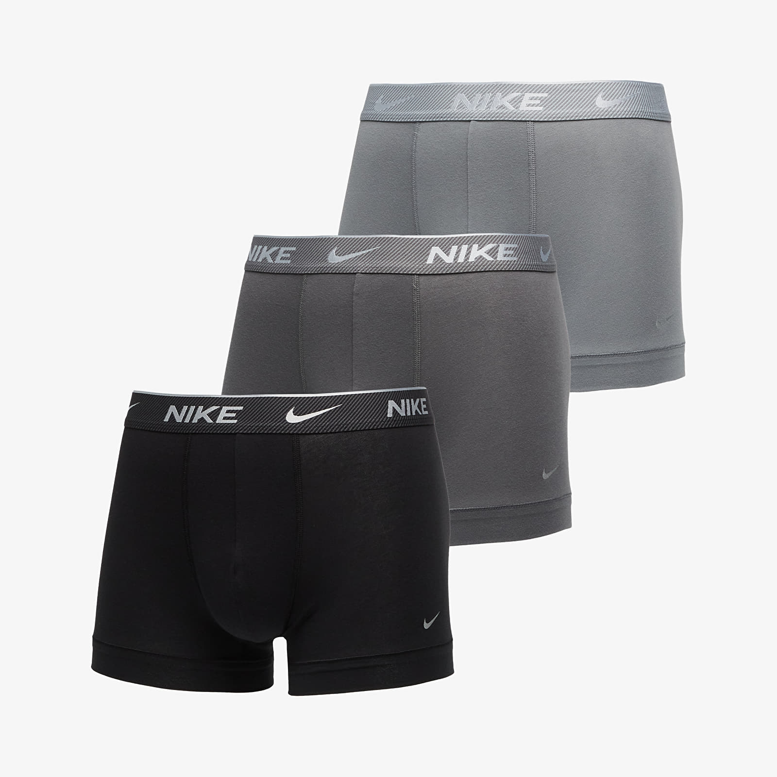 Boxershorts für Männer Nike Dri-FIT Trunk 3-Pack Black