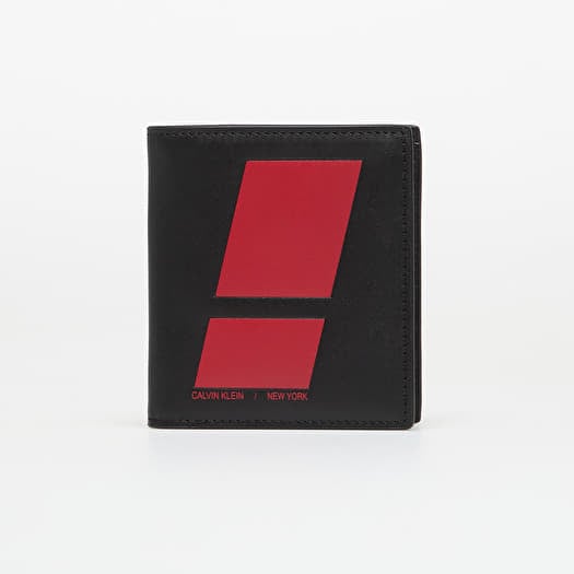 Portmoine Calvin Klein Exclamation N/S Slim Billfold Black