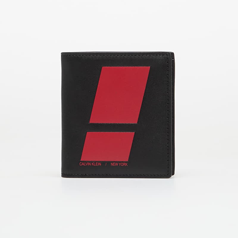 Portofel Calvin Klein Exclamation N/S Slim Billfold Black