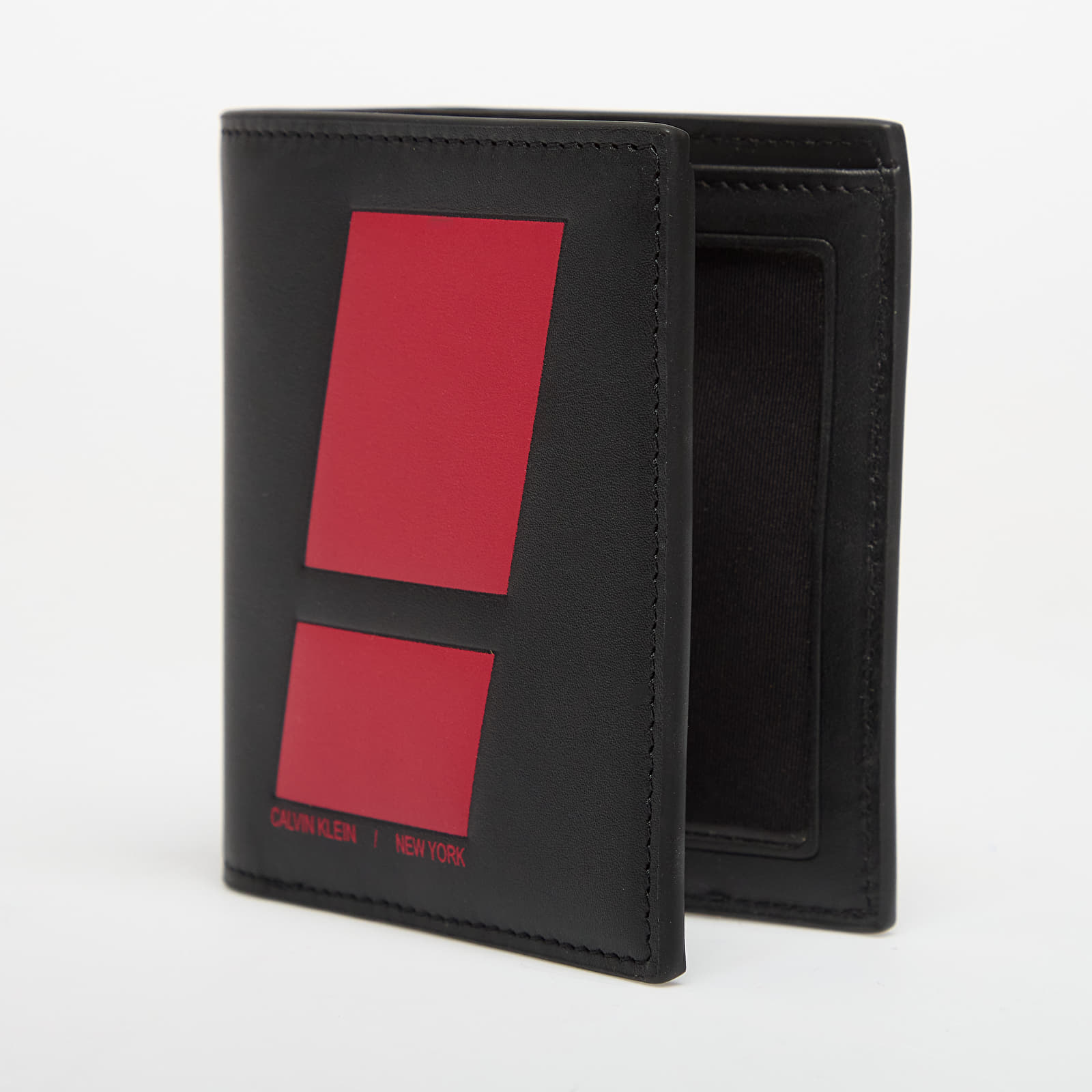 Geldbörsen für Männer Calvin Klein Exclamation N/S Slim Billfold Black