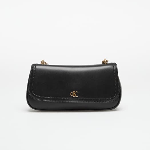 Tasche Calvin Klein Convertible Chain Small Bag Black/ Antique Light Gold