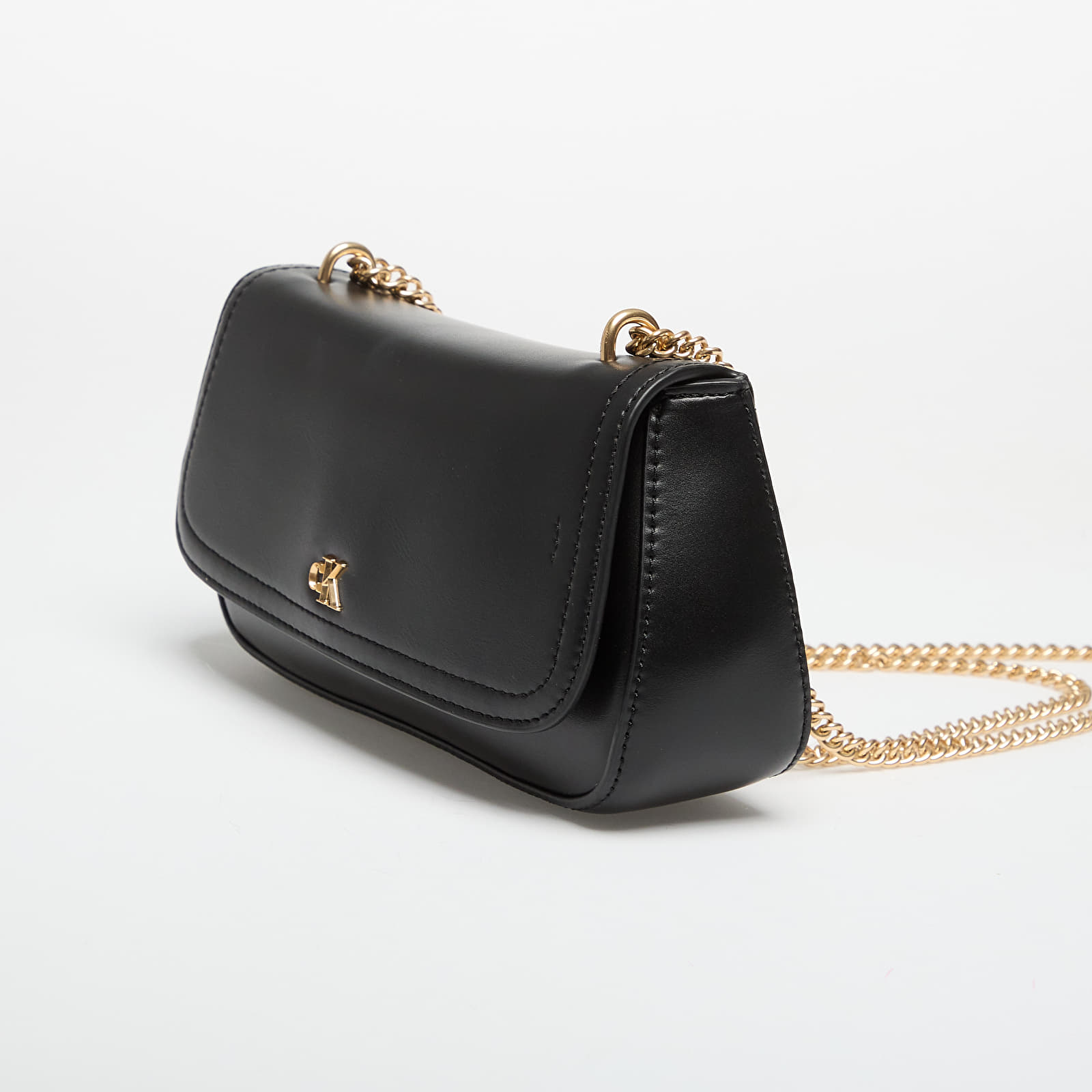 Umhängetaschen für Männer Calvin Klein Convertible Chain Small Bag Black/ Antique Light Gold