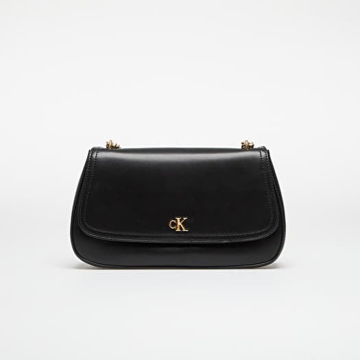 Tasche Calvin Klein Convertible Chain Medium Bag Black/ Antique Light Gold