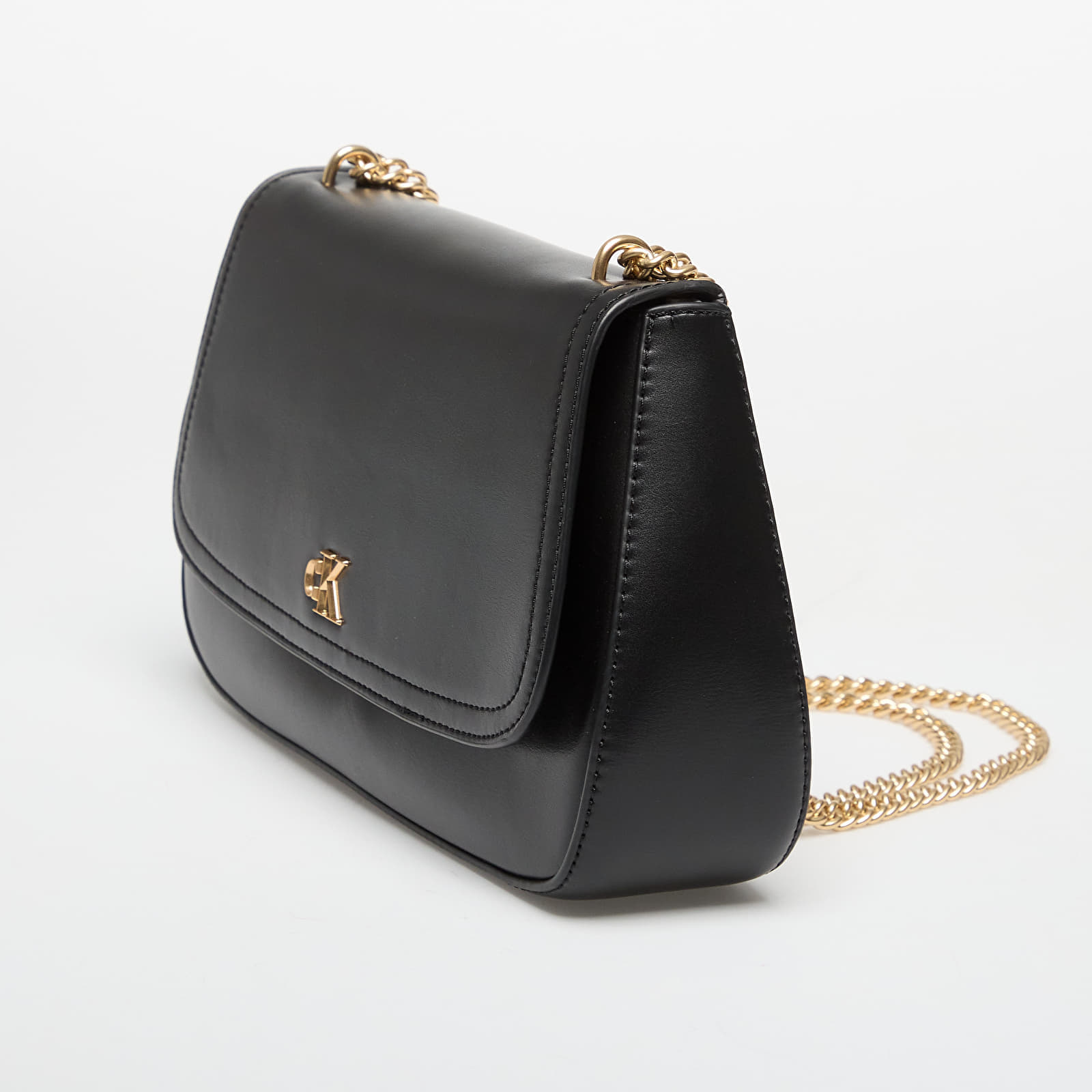 Calvin Klein Convertible Chain Medium Bag Black/ Antique Light Gold Universal