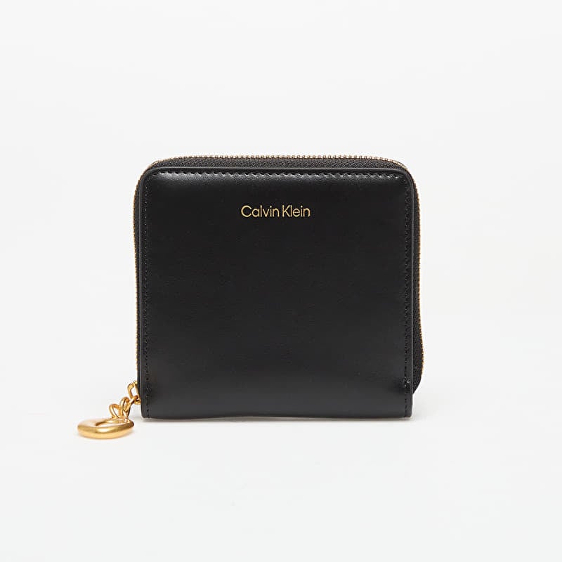 Wallet Calvin Klein Hardware Square Zip Around Black