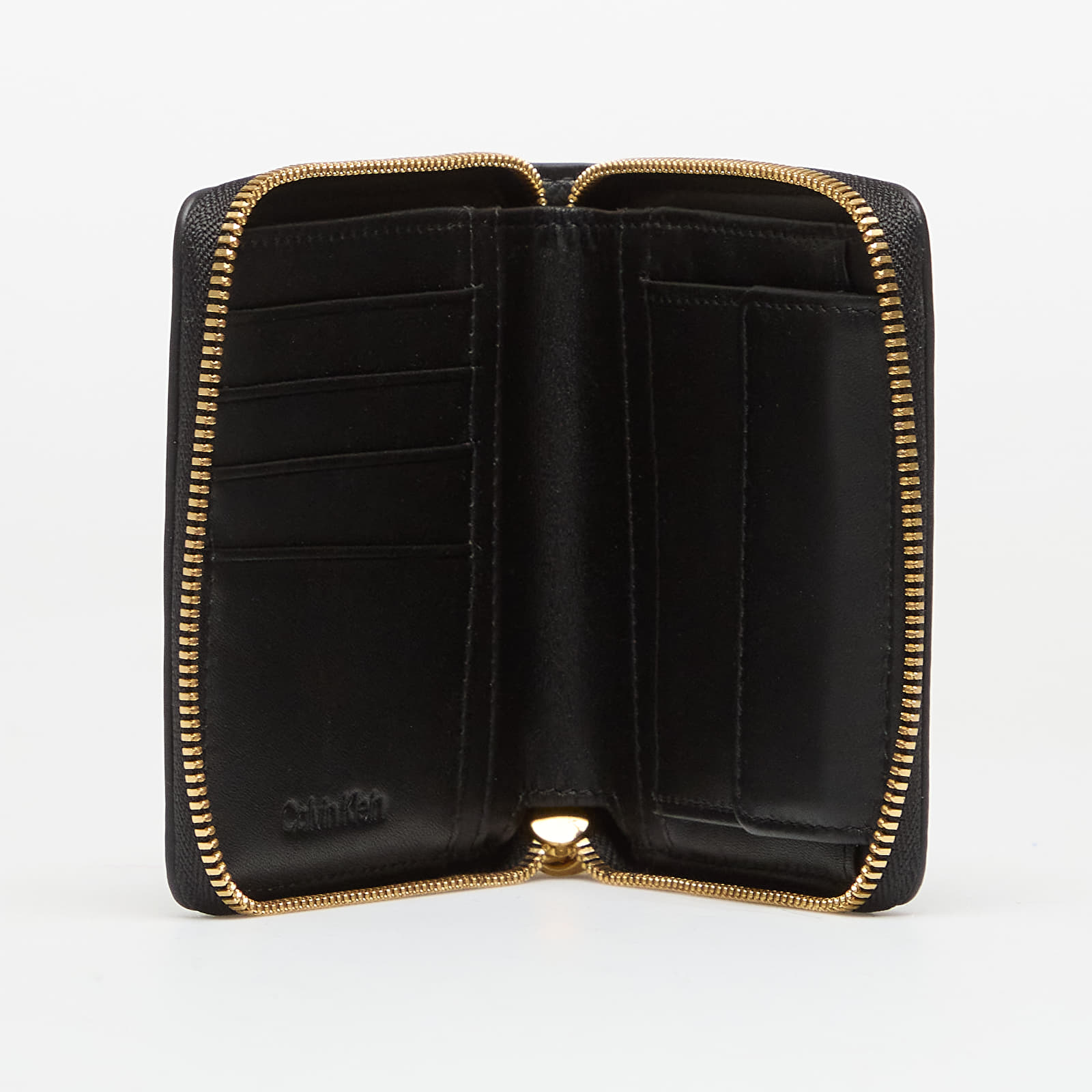 Geldbörsen für Männer Calvin Klein Hardware Square Zip Around Black