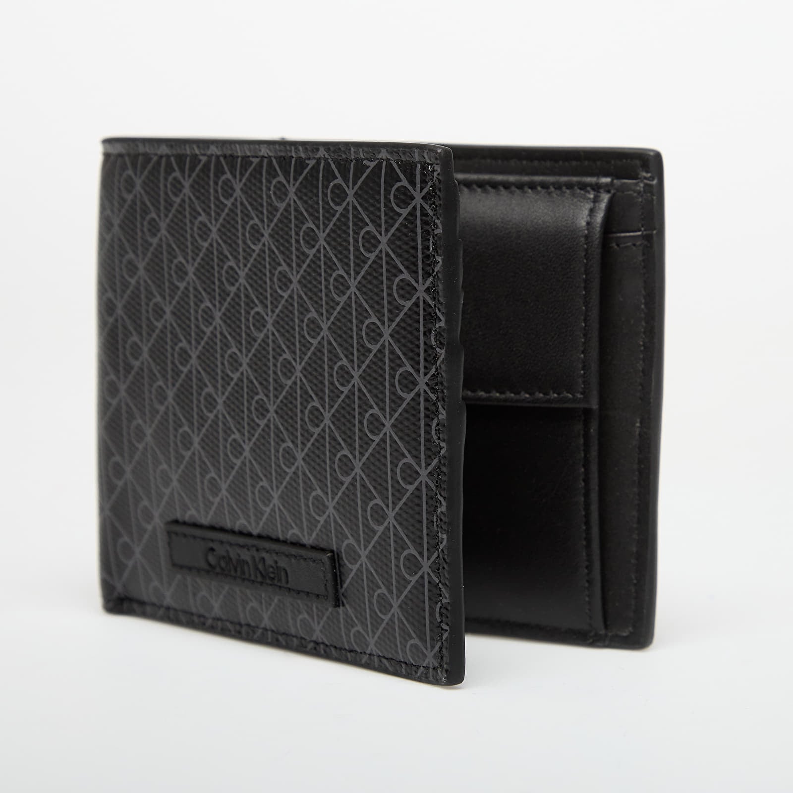 Πορτοφόλι Calvin Klein Emblem Aop Coated Ew Billfold Wallet Black Universal