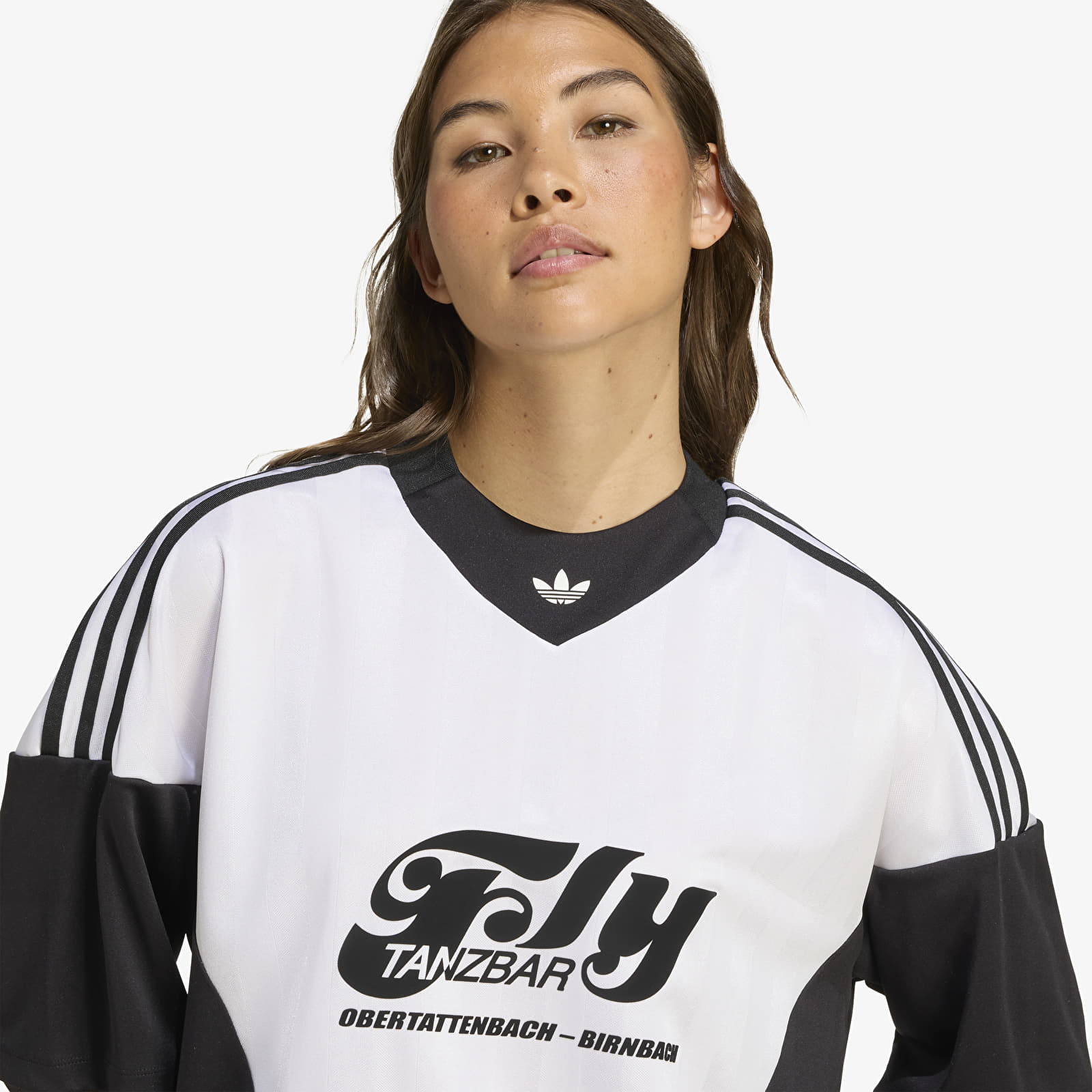Ženski dresi adidas Originals Longsleeve Lace Jersey White/ Black