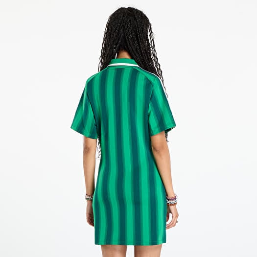 adidas Football Inspired Graphic Dress Green | Queens