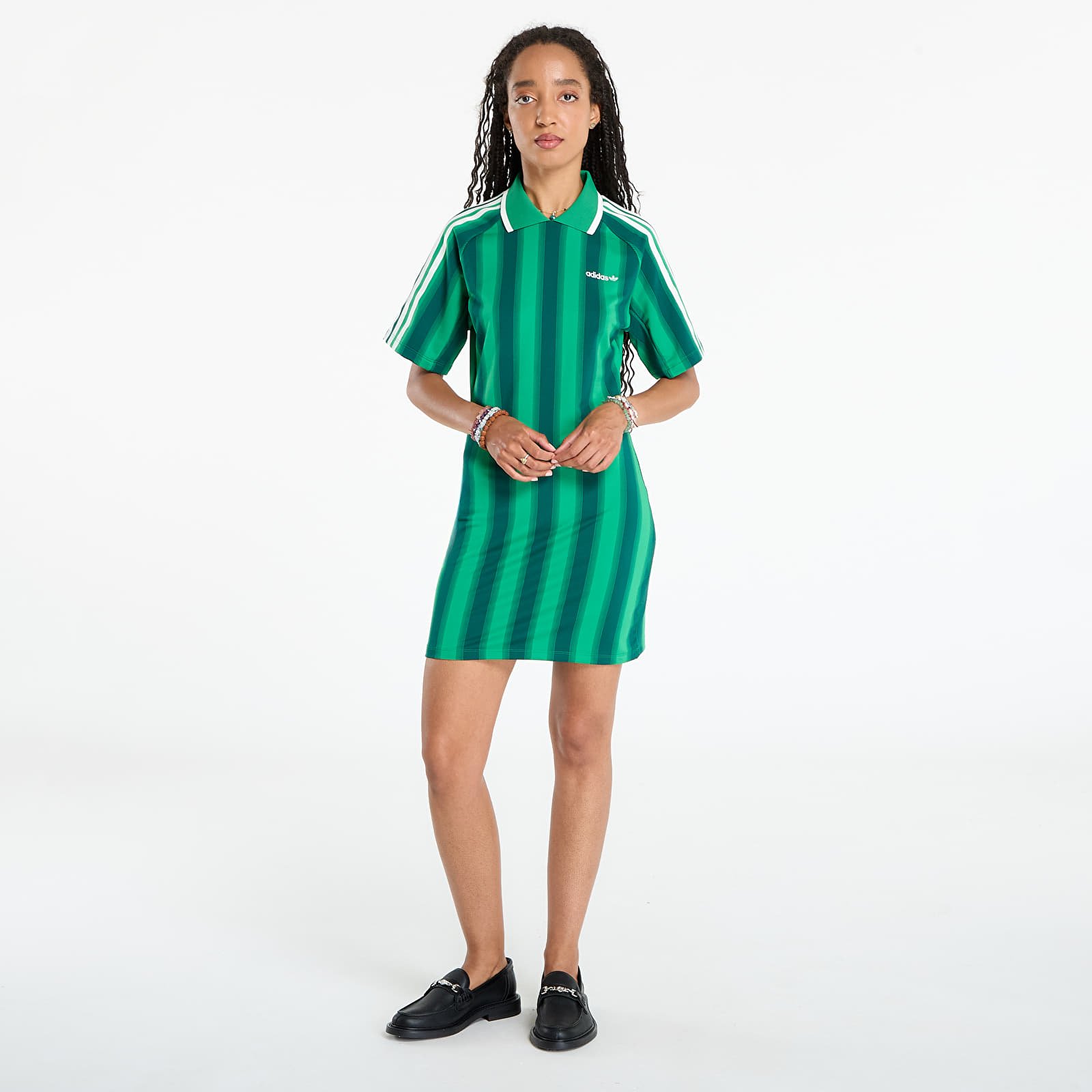 Frauenkleider adidas Football Inspired Graphic Dress Green