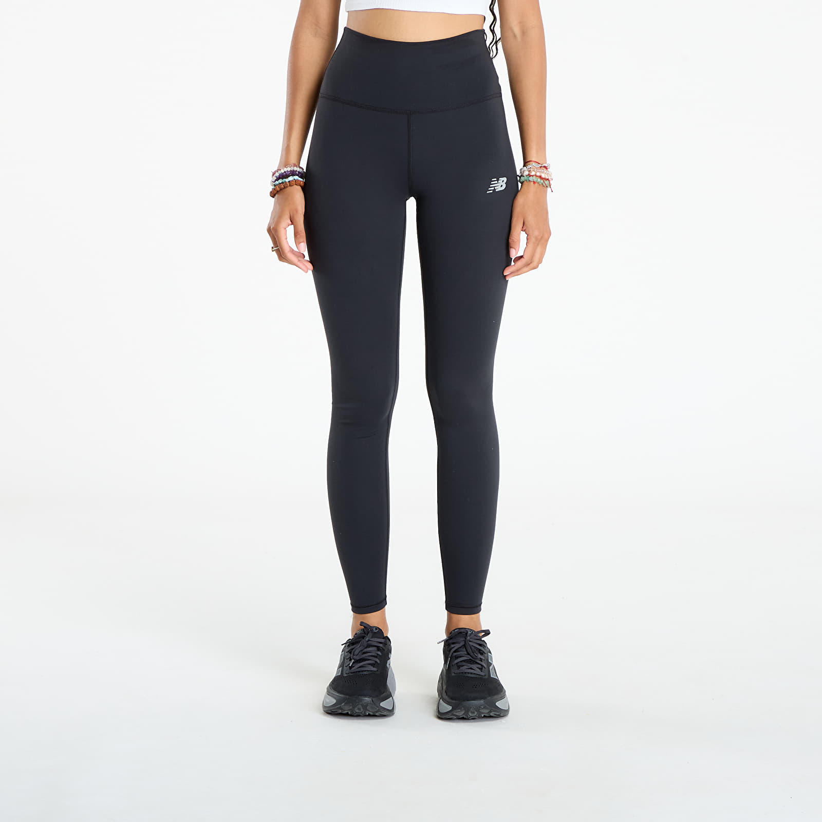 Leggings für Frauen New Balance NB Harmony High Rise Legging Black