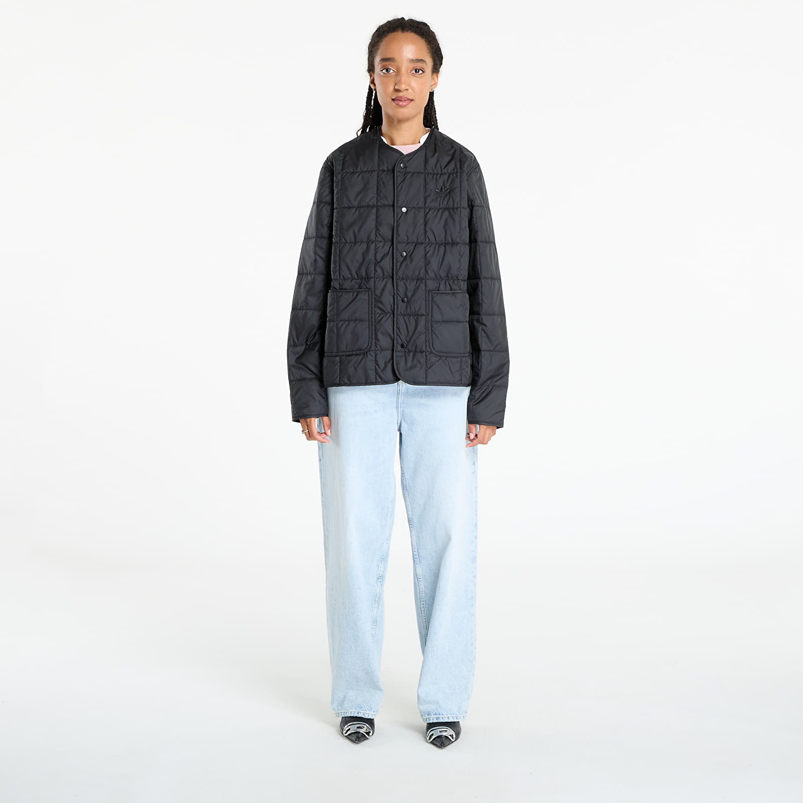 Jacken für Frauen adidas Essentials Quilted Liner Black