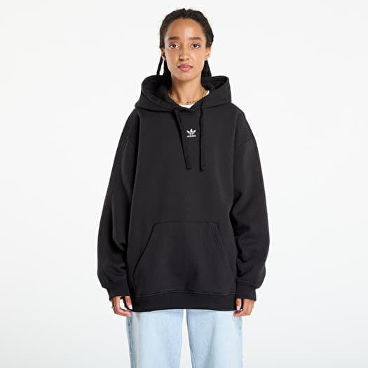 Sweatshirt adidas Essentials Oversized Fleece Hoodie Black