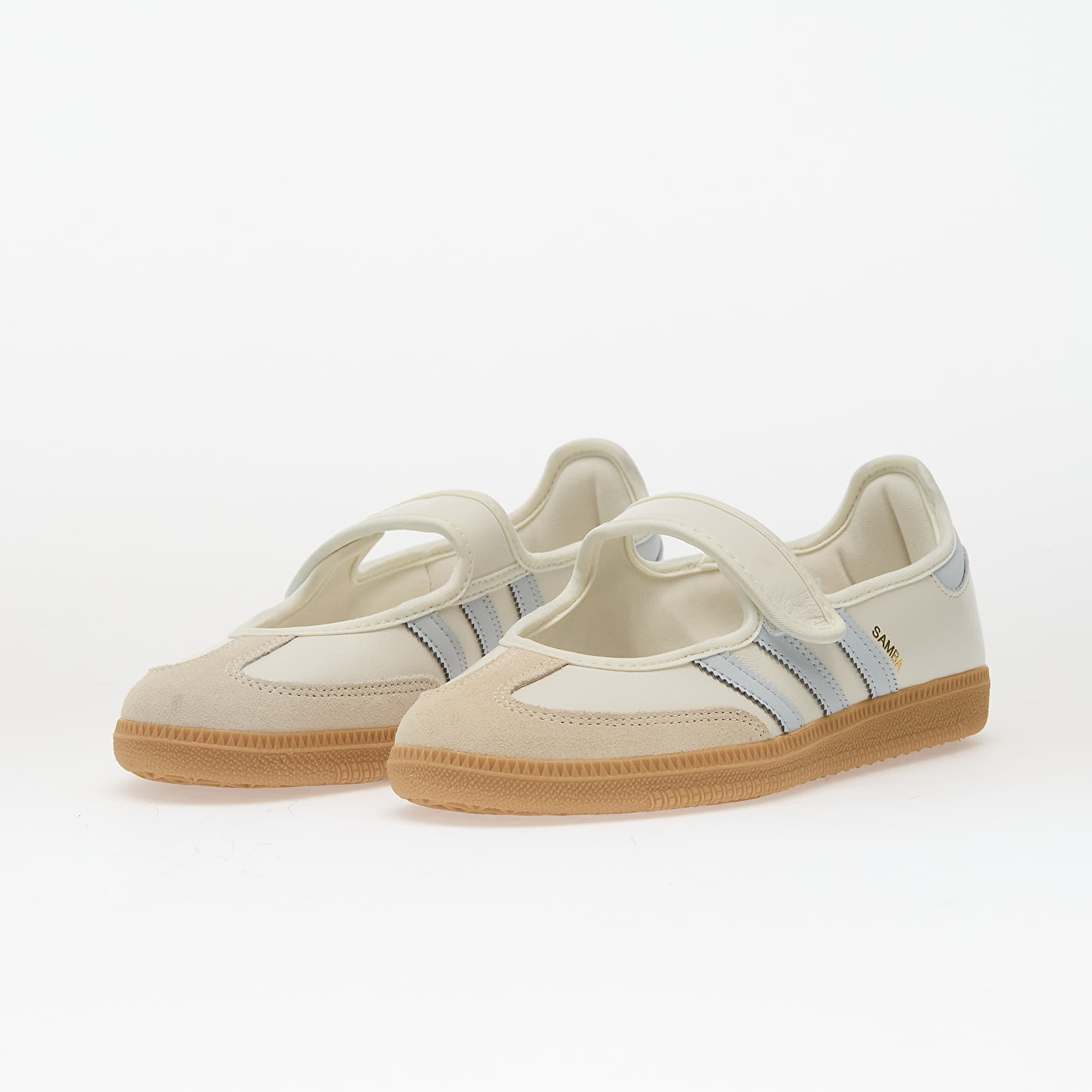 Sneakers und Schuhe für Frauen adidas Samba Jane W Cloud White/ Gum/ Halo Blue